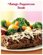 Asiago Peppercorn Steak