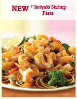 Teriyaki Shrimp Pasta